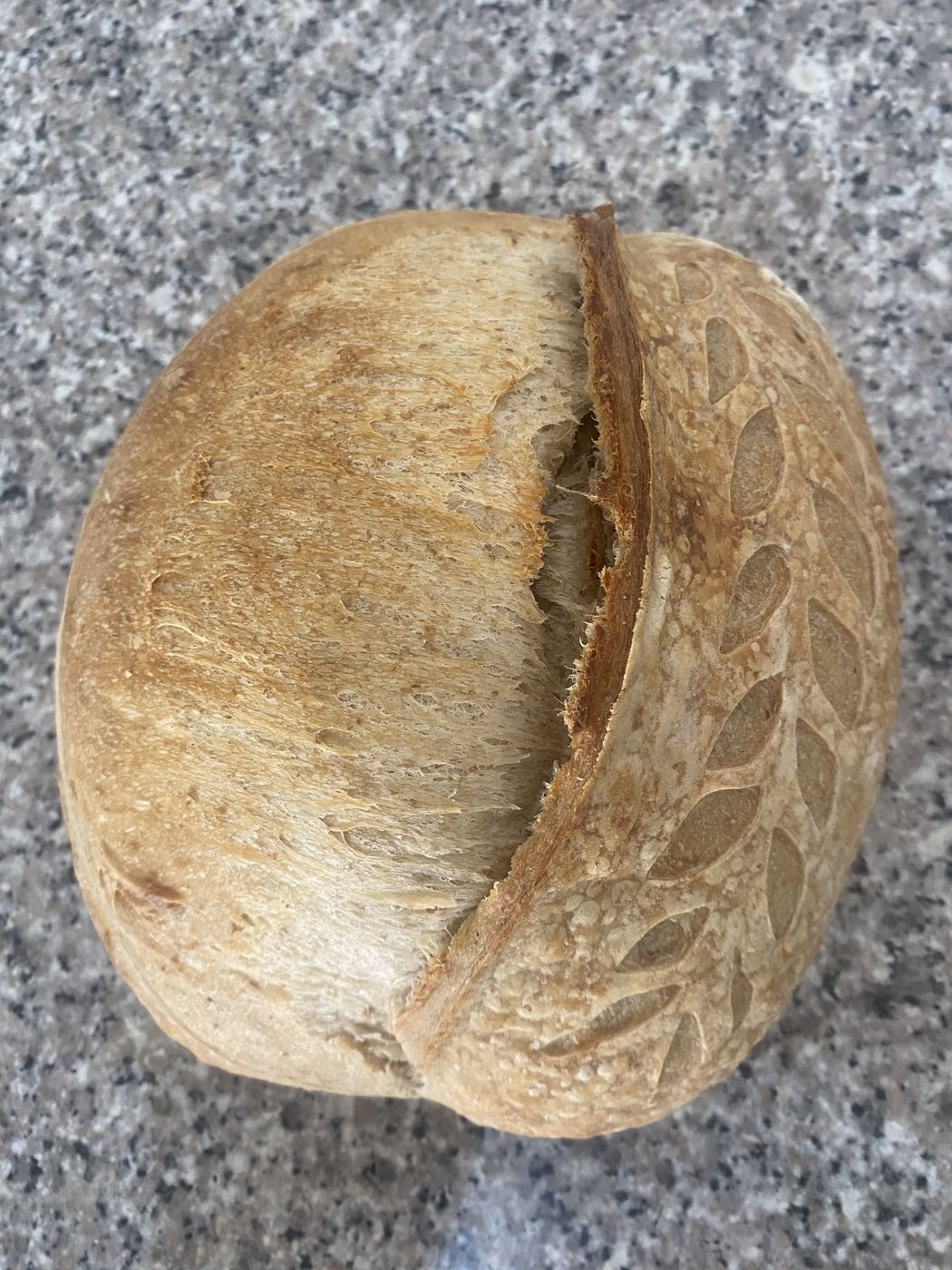 Pan de masa madre Semi Integral